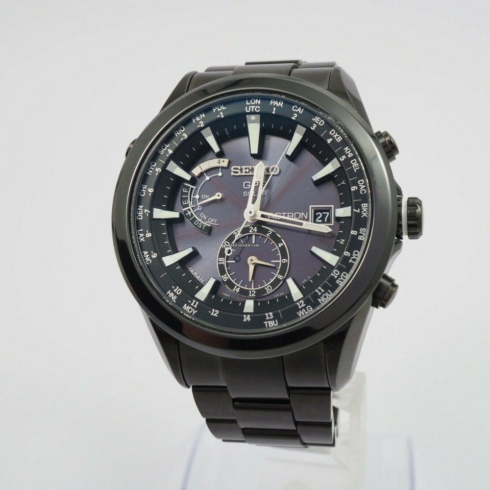 Seiko Astron 7X52-0AA0 GPS Solar Radio Bright Titanium Ceramic Bezel Antimag à vendre pour 650 € par un Vendeur particulier sur Chrono24